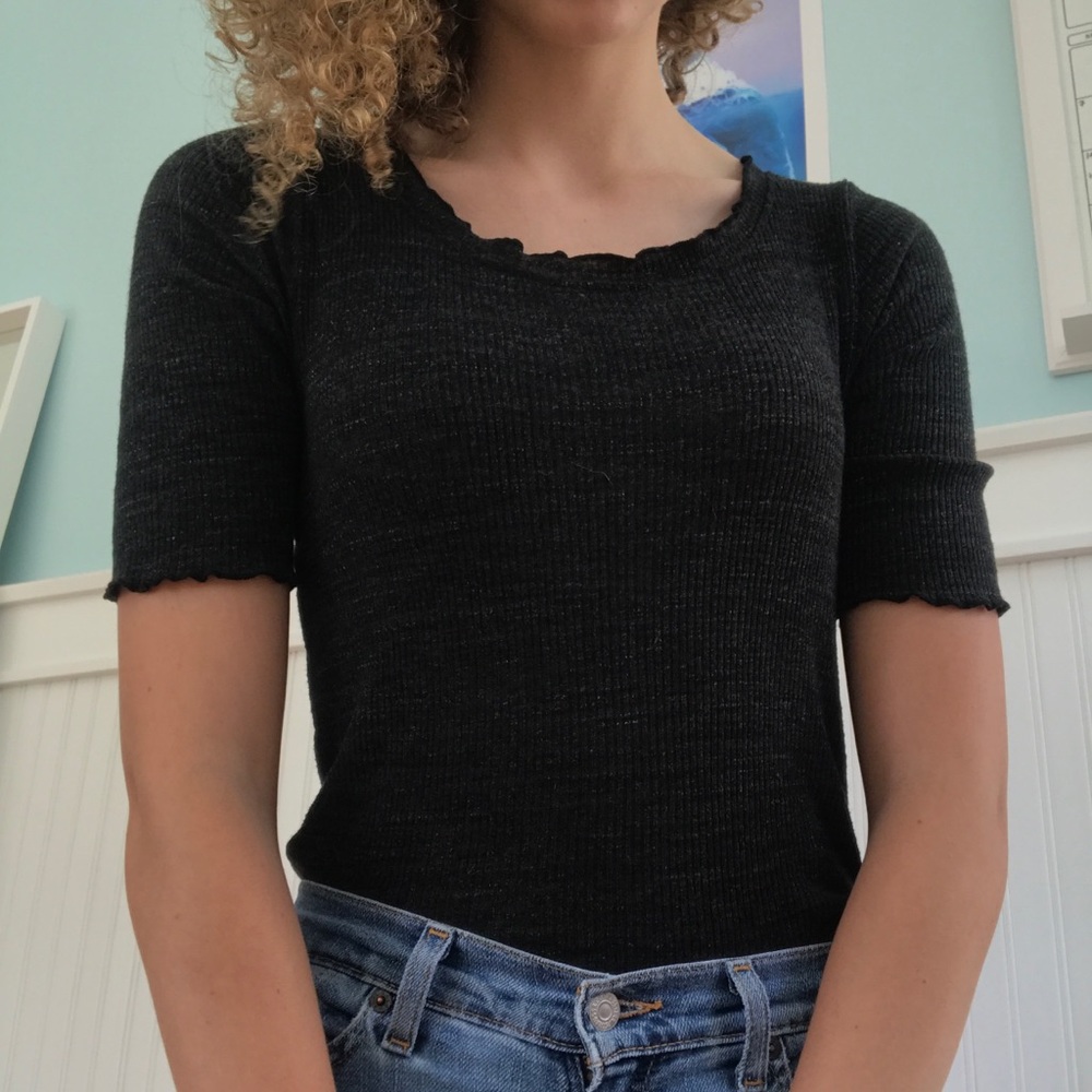 Anthropologie Scoop-Neck Top